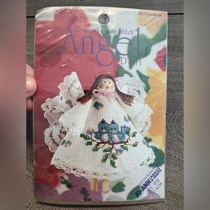 Lovebirds Angel Doll #2211 Counted Cross Stitch Kit New